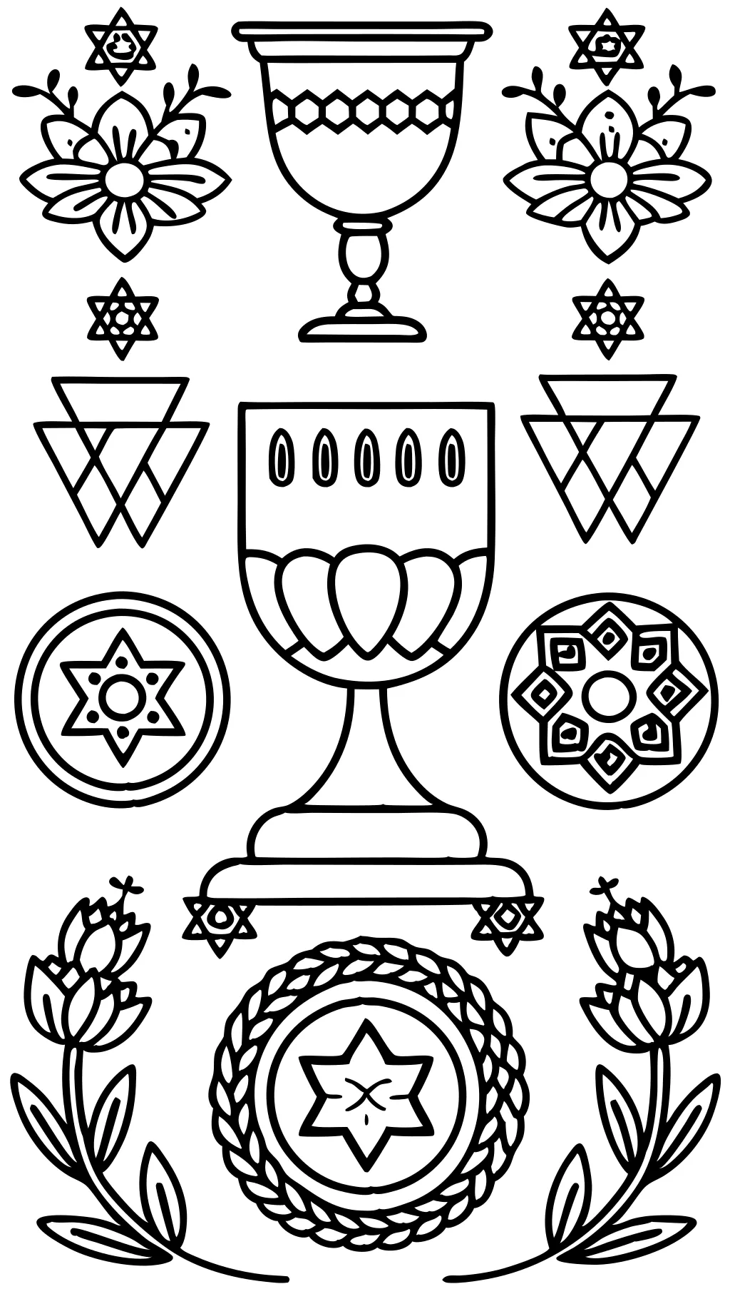 coloring pages pesach